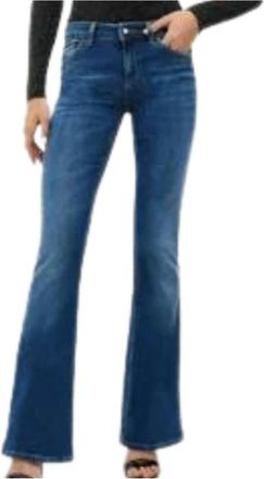 Liu Jo Parfait Beat L.w. Flared Jeans - Dames - Flared Jeans - Blauw - W29 - Katoen - Jeans