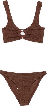 Hunza G Badmode, Dames, Bruin, ONE Size, Julia Bikini