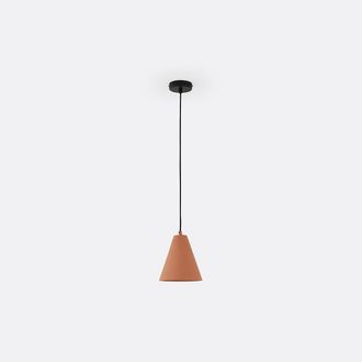 La Redoute Interieurs Hanglamp in beton, terracotta &Oslash;18 cm, Arida