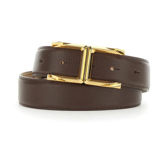 Elisabetta Franchi Belts, unisex, Brown, Size: M Ct88S62E2644 Belt