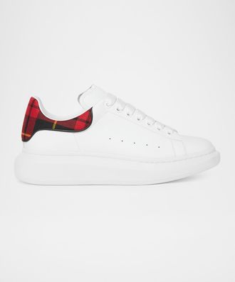 Alexander McQueen Men & apos;s Oversized Leather Low-Top Sneakers