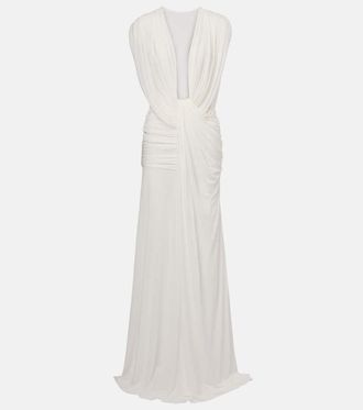 CHRISTOPHER ESBER Ripple draped gown