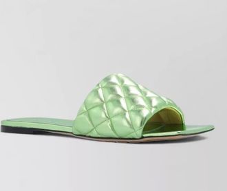 Bottega Veneta calfskin flat sandals