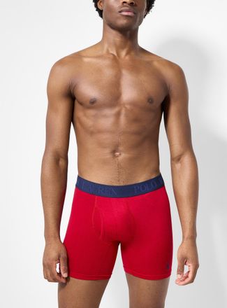 Polo Ralph Lauren Mens 6 colourful stretch boxer brief Cotton and modal