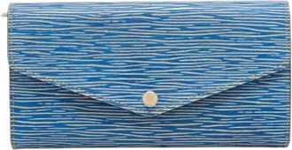 Louis Vuitton Pre-owned Wallets, female, Blue, Size: ONE SIZE Pre-owned Leather Wallet
