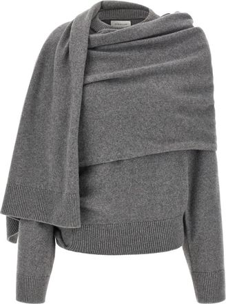 ARMARIUM Alida Sweater - Dames - Ronde hals truien - Grijs - S - Wol - Truien & Vesten