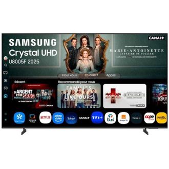 Samsung Televisore Crystal UHD 4K - Samsung - 50 pollici - Smart TV - Bluetooth - Wi-Fi - Airplay - HDR10+ - Crystal Processor 4K