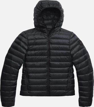 Canada Goose Womens WOMENS AETHERA HOODED JACKET - Black - Size: 10/8