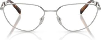 Prada Prd52 V 1 Bc1 O1 Prescription Glasses Silver/Transparent Womens