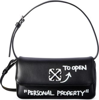 Off-white Jitney Quote Shoulder Bag