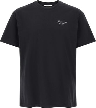Givenchy Black Cotton Mens T-Shirt
