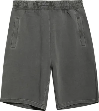 Carhartt Work in Progress Nelson Cotton Sweat Shorts in Black (Garment Dyed) at Nordstrom, Size Large