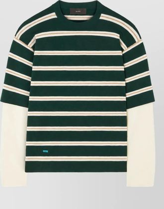 Alanui ribbed long-sleeve knitted top