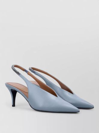 Stella McCartney falabella slingback pumps vegan heel