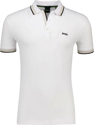 HUGO BOSS Heren, Tops, Wit, Maat: 3XL Katoen