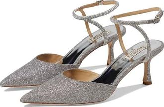 Badgley Mischka Autumn High Womens Heels Antique Silver : 9.5 M