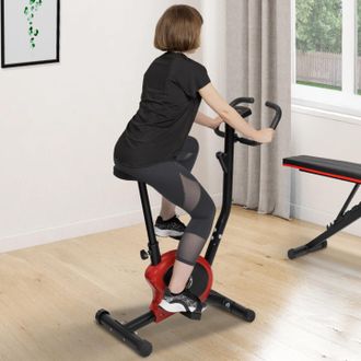 IDMarket Idmarket - Bicicleta Est&aacute;tica Ajustable Con Pantalla Lcd Multifunci&oacute;n