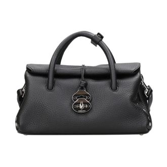 Zanellato Dames, Tassen, Zwart, Maat: ONE Size Leer