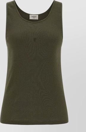 Saint Laurent cotton tank top
