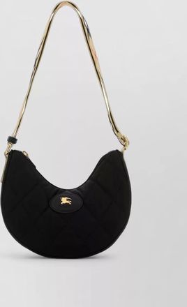 Burberry horseshoe nylon shoulder bag