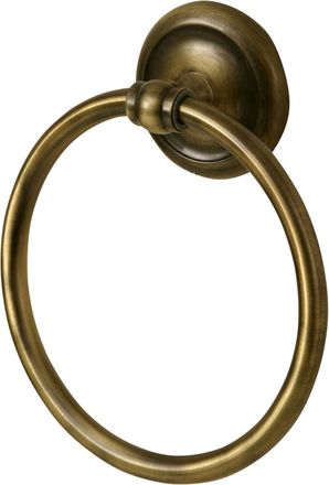OEM 00414 Anillo Para Toallas De Lat&oacute;n Antiguo 16 X 6 X 18,5 Cm