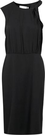 Sportmax Zwarte Jurk Collectie - Dames - Casual kleedjes - Zwart - S - Kleedjes