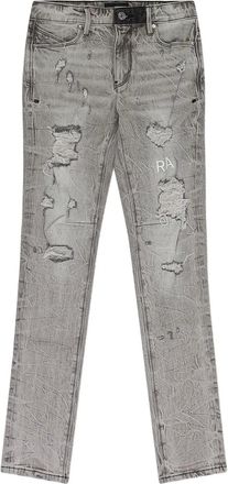 Rta Jeans Bryant con effetto vissuto - Grigio
