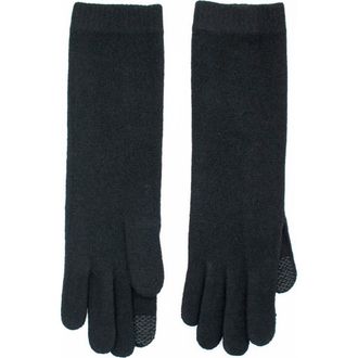 Portolano Cashmere tech gloves in Black at Nordstrom