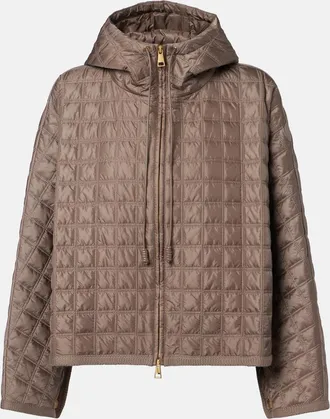 Moncler Quilted hooded jacket