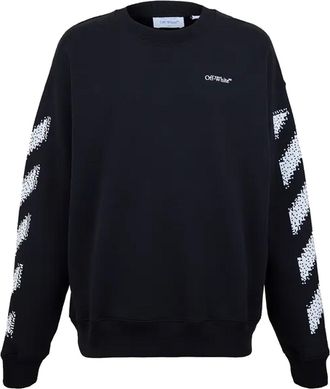 Off-white Off White Pixel Diag Sweatshirt