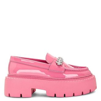 Jimmy Choo London Bryer Patent Leather Chunky Loafers