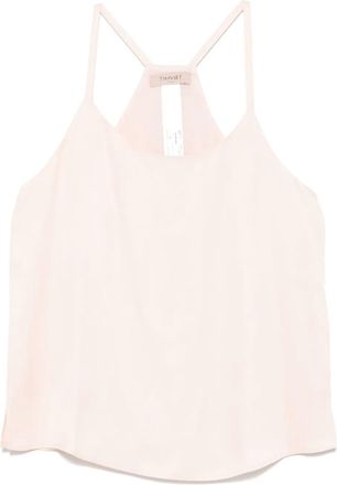 Twin-Set Canotta in raso - Rosa