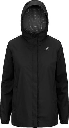 K-Way Marguerite Stretch Dot Jacket - Dames - Zomerjassen - Zwart - S - Polyester - Jassen
