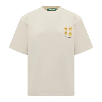 Barrow T-Shirts, male, Beige, Size: S Jersey T-Shirt