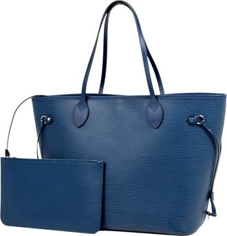 Louis Vuitton Saphir Epi Leather Shoulder Bag Tote Bag (Pre-Owned)