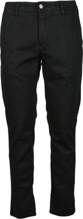 Replay Katoen Elastaan Broek - Heren - Slim Fit Jeans - Zwart - W31 - Katoen - Jeans