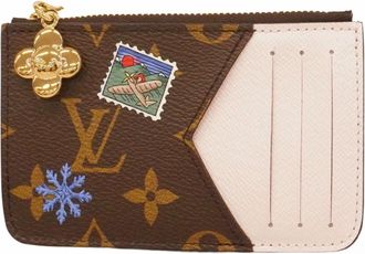 Louis Vuitton Brown Multi-Color Coin Purse/Coin Case (Pre-Owned)