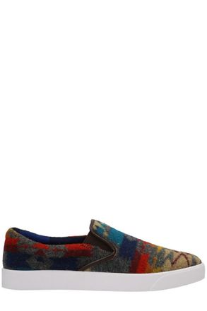 Junya Watanabe Jacquard Slip-on Sneakers