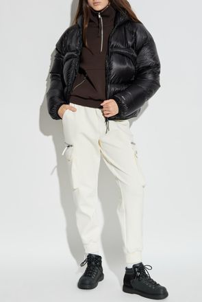 Moose Knuckles Cargo Sweatpants, Womens, Cream