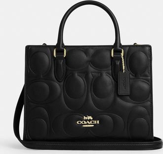 Coach Maggie Small Tote Bag In Signature Leather