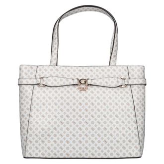 Guess Dames, Tassen, Wit, Maat: ONE Size Leer