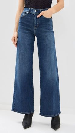 Frame Denim Le Slim Palazzo Jean In Skywalk