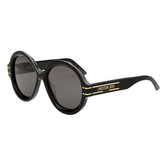 Dior Grey Round Ladies Sunglasses CD40048U 01A 57