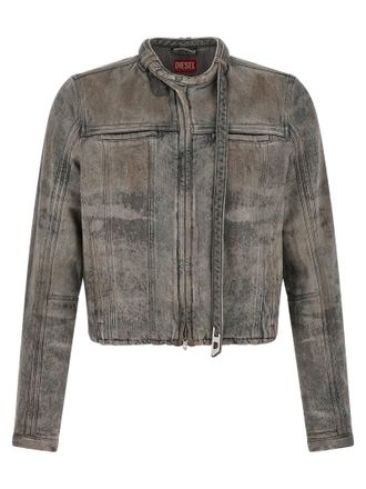 Diesel Cotton blue Mens Jacket