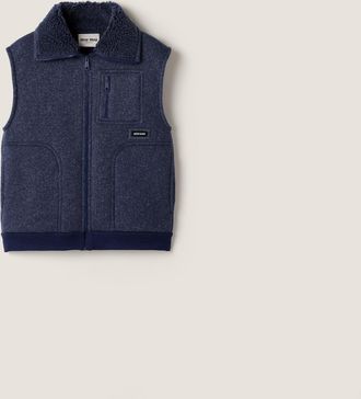 Miu Miu Fleece vest