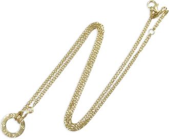Cartier Collana Love Circle in oro giallo 18 carati con diamanti