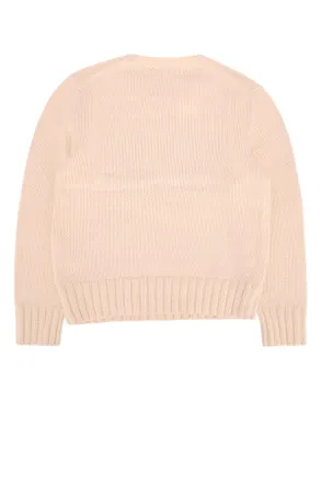 Polo Ralph Lauren American Flag-Intarsia Cotton Sweater - Beige