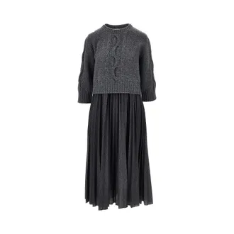 Weekend by Max Mara Midi dress with sweater Woman S