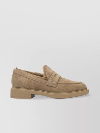 Gianvito Rossi leather loafers