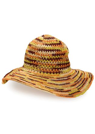 Sensi Studio Hippie Fiesta Straw sun hat - Multicoloured - M